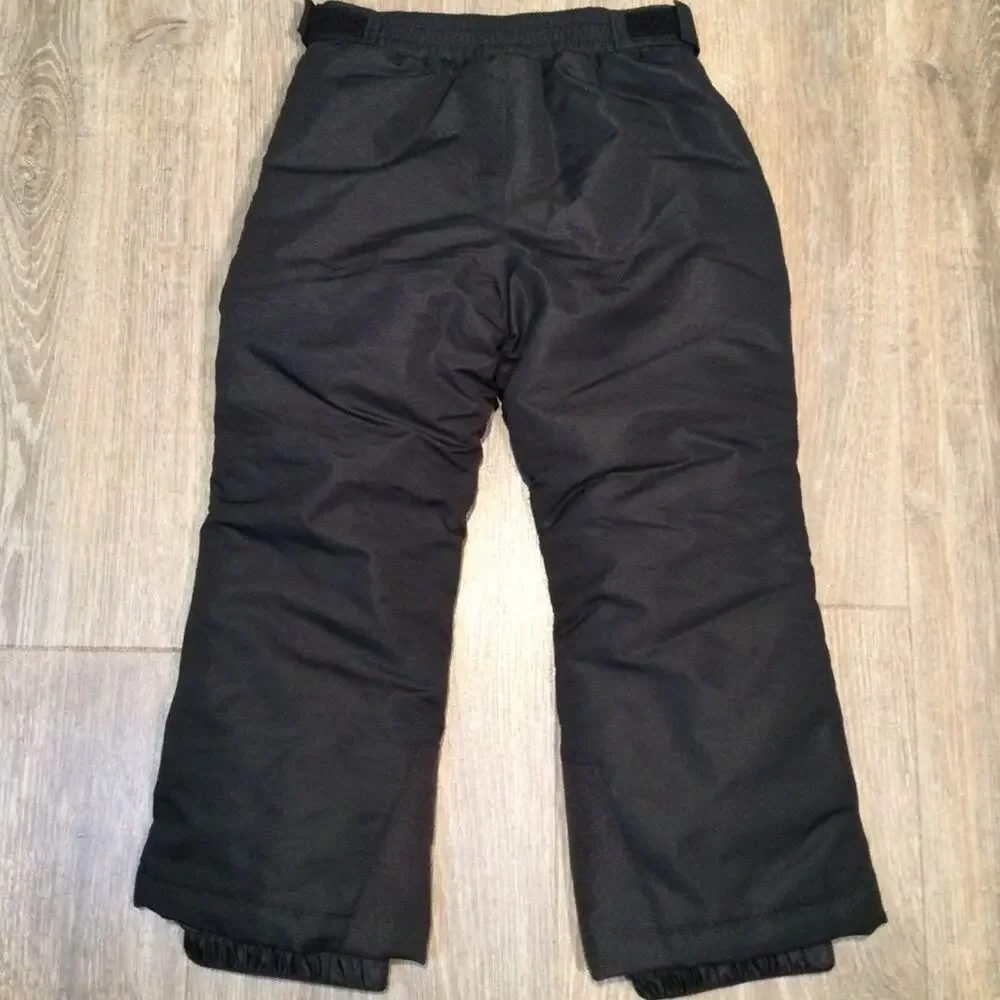 Swiss Tech Kids Black Snow Pants XS 4-5